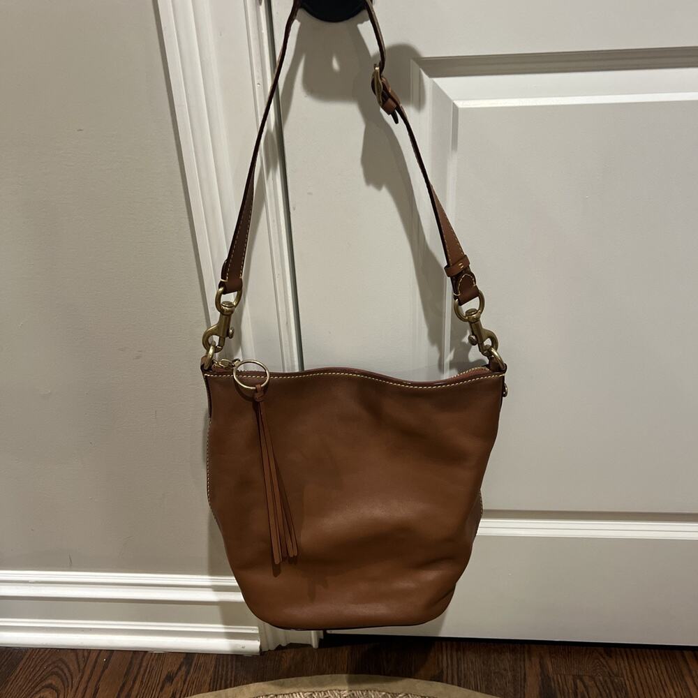 Coach 1941 Archive Duffle Glovetanned Saddle Leather Shoulder Bucket Bag 78803